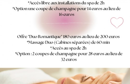 saint valentin spa